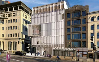 A first look at the shimmering Holocaust Museum proposed along Freedom Trail