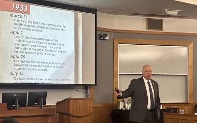 Boston-area police officers learn lessons from the Holocaust